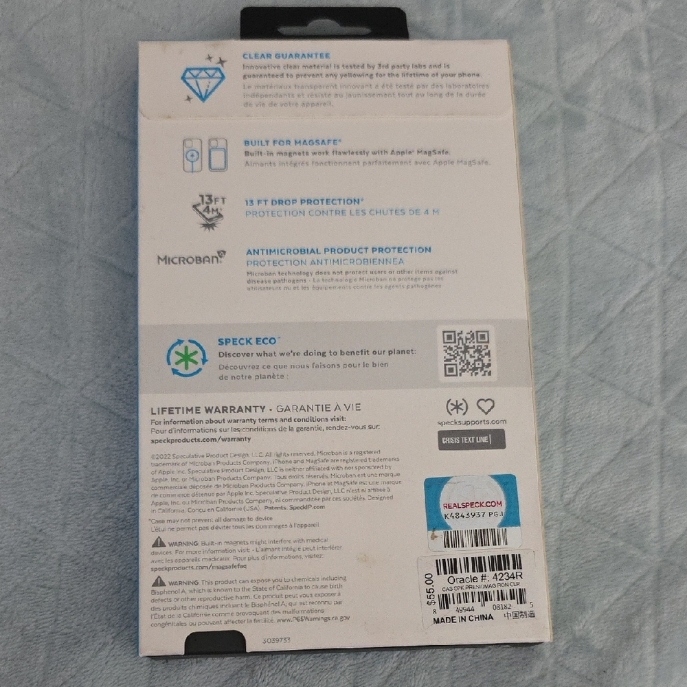 Speck  Presidio Clear Case for iPhone 13 *6.1 Inch* - Picture 3 of 5